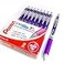 ENERGEL Pentel XM BL77 Retractable Liquid Gel Ink Pen 07mm 52 Recycled Wallet of 9 Purple