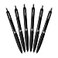 Uni-Ball UniBall Signo 307 Retractable Gel Ink Pen 6Count Medium Black