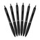 Uni-Ball UniBall Signo 307 Retractable Gel Ink Pen 6Count Medium Black