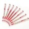 BEMLP Gel Ink Pen Extra Fine Point Pens Ballpoint Pen 035mm Red Liquid Ink Rollerball Gel Pens Premium QuickDrying For Japanese Office School Stationery Supply 12 Packs