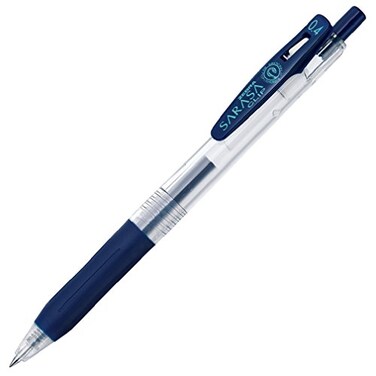 Zebra Pen Zebra BJJS15FB Sarasa Clip Gel Ballpoint Pen 04 Blue Black 10 Pieces