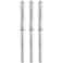Uni-Ball UniBall UM 153 Signo Broad Point Gel Pen White Pack of 3