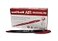 Uni-Ball uniball UB188Micro Fountain Pen Tip 05mm Air Rollerball Pens Red Gel 12 Pack