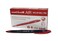 Uni-Ball uniball UB188Micro Fountain Pen Tip 05mm Air Rollerball Pens Red Gel 12 Pack