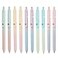 Ddaowanx Gel Pens 10 Pcs 07mm Quick Dry Black Ink Pens Fine Point Smooth Writing Pens Cute Office School Supplies Gifts for Women 10 Pcs GradientBlack Ink