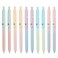 Ddaowanx Gel Pens 10 Pcs 07mm Quick Dry Black Ink Pens Fine Point Smooth Writing Pens Cute Office School Supplies Gifts for Women 10 Pcs GradientBlack Ink