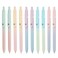 Ddaowanx Gel Pens 10 Pcs 07mm Quick Dry Black Ink Pens Fine Point Smooth Writing Pens Cute Office School Supplies Gifts for Women 10 Pcs GradientBlack Ink
