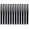 BaoKe Gel Ink Pens Rollerball Pens 07mm Medium Line Box of 12 Pack PC1838 black