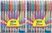 Linc Shine Sparkle Glitter Gel Pen Pack of 2 20 Pens Extra Sparkle Shine