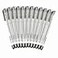 Dong-A Donga My Metal Gel Ink 07mm Roller Ball Pen Silver Colors 12 Pcs 1 Dozen Pack of 12 Pens
