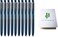 Uni-Ball UniBall Signo RT1 028mm Smooth Ink Flow Gel pen Retractable Gel Ink Pen Ultra Micro Point Blue Black