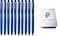 Uni-Ball UniBall Signo RT1 028mm Smooth Ink Flow Gel pen Retractable Gel Ink Pen Ultra Micro Point Blue