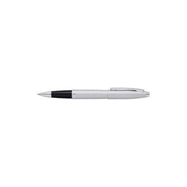 Cross Calais Satin Chrome Rollerball Pen HighEnd Pen for Everyday Use Professional Desk Essential Smooth Writing Durable Construction Black Ink Gift Box Included