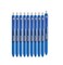 Paper Mate Inkjoy Gel Retractable Gel Ink Pens Pack of 10 Blue Medium Point