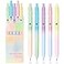 YOXMJDB Gel Pens 5 Pcs Medium Point Smooth Writing Pens Cute Pens for Women HighEnd Series 07mm Black Ink Pens for Journaling Note Taking School Office Supplies 5 Pcs Gradient Morandi