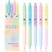YOXMJDB Gel Pens 5 Pcs Medium Point Smooth Writing Pens Cute Pens for Women HighEnd Series 07mm Black Ink Pens for Journaling Note Taking School Office Supplies 5 Pcs Gradient Morandi