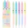 YOXMJDB Gel Pens 5 Pcs Medium Point Smooth Writing Pens Cute Pens for Women HighEnd Series 07mm Black Ink Pens for Journaling Note Taking School Office Supplies 5 Pcs Gradient Morandi