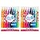 Scentco Glitter Gel Smens 2 Pack Gourmet Scented Pens Colored Glitter Gel Ink Medium Point 8 Count