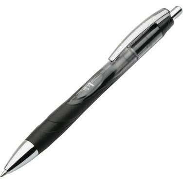 Skilcraft Vista Retractable Gel Pen 07 Mm Pen Point Size Black Ink 12 Pack