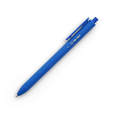 TRU RED Retractable Gel Pens Medium Point 07mm Blue Ink 12 Pack QuickDry Pens for Smooth SmudgeFree Writing