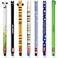 LEGAMI Set of 7 erasable gel pens with thermal sensitive ink ink color gamut and keg patterns 07mm tip panda cat bee llama lion hippopotamus and dinosaur patterns