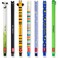LEGAMI Set of 7 erasable gel pens with thermal sensitive ink ink color gamut and keg patterns 07mm tip panda cat bee llama lion hippopotamus and dinosaur patterns