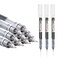 EZWORK 12 Pieces Rolling Ball Pens Quick Dry Ink 05 mm Extra Fine Point Pens Liquid Ink Pen Rollerball Pens Black