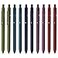 UIXJODO Gel Pens 10 Pcs 05mm Black Ink Pens Fine Point Smooth Writing Pens with Silicone Grip HighEnd Series Metal Clip Retractable Pens for Journaling Note Taking 10 Pcs Vintage