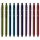 UIXJODO Gel Pens 10 Pcs 05mm Black Ink Pens Fine Point Smooth Writing Pens with Silicone Grip HighEnd Series Metal Clip Retractable Pens for Journaling Note Taking 10 Pcs Vintage