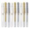 Uni-Ball UniBall Signo UM153 Broad Point Gel Impact Pen 10mm WhiteGoldSilver 3 pens eachTotal 9 pens Japan Import