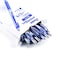 Pentel EnerGel Retractable Liquid Gel Pens Medium Point 07 mm Silver Barrel Blue Ink Pack Of 12