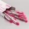 Pentel Arts Slicci 025 mm Extra Fine Gel Pen Pink Ink Box of 12 BG202P1