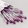 Pentel Arts Slicci 025 mm Extra Fine Gel Pen Violet Ink Box of 12 BG202V