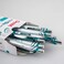 Pentel EnerGel RTX Retractable Liquid Gel Pen Metal Tip 12 Pack 07mm Medium Line Turquoise Blue Box of 12 BL77S3