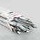 Pentel EnerGel Pearl RTX Retractable Liquid Gel Pen 07mm Medium Line Needle Tip Black Ink 12 pack BLN77PWA