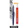 Zebra Pen SARASA Grand Retractable Gel Pen Solid Brass Barrel FastDrying Black Ink 07mm Point Ideal for the LeftHanded Eliminates Smudging Navy Brass Barrel 1Pack 45211