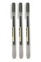 Muji Gel Ink Ball Point Pen Black 05mm Pack of 3 Japan Import