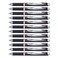 Pentel EnerGel PRO Permanent Gel Pen 07mm Medium Line Red Ink Box of 12 Pens BLP77B