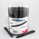 Pentel EnerGelX Retractable Gel Pen 10mm Bold Line Black Ink 72PK Canister BL110PC72A