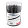 Pentel EnerGelX Retractable Gel Pen 10mm Bold Line Black Ink 72PK Canister BL110PC72A