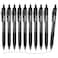 EYEYE G103 10 Pack Retractable Gel Pens 05mm Black Ink Pen Extra Fine Point Quick Dry 05 mm Ballpoint Pen Fine Point Smooth Writing Pens for for Office School Supplies
