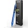 Everyman Aegean Grafton Full Click Refillable 07mm Gel Ink Pen Sleek Anodized Aluminum EDC Pen with Deep Grooved Grip Smooth Writing Pocket Pen for Office Travel Gifting Daily Use