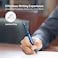 Everyman Aegean Grafton Full Click Refillable 07mm Gel Ink Pen Sleek Anodized Aluminum EDC Pen with Deep Grooved Grip Smooth Writing Pocket Pen for Office Travel Gifting Daily Use