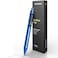 Everyman Aegean Grafton Full Click Refillable 07mm Gel Ink Pen Sleek Anodized Aluminum EDC Pen with Deep Grooved Grip Smooth Writing Pocket Pen for Office Travel Gifting Daily Use