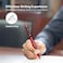Everyman Crimson Grafton Full Click Refillable 07mm Gel Ink Pen Sleek Anodized Aluminum EDC Pen with Deep Grooved Grip Smooth Writing Pocket Pen for Office Travel Gifting Daily Use
