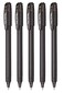 Pentel Energel 07mm Roller Gel Pen Set Pack of 5 Black