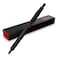 rOtring 600 Gel Pen Black Metal Body Pen Black Ink 055mm NonSlip Knurled Grip Hexagonal Barrel Refillable 1 Count Smooth Writing Stationary Desk Essentials