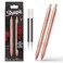 Sharpie SGel Pens Copper Metal Body Medium Point 07mm Black Gel Ink Includes 2 Pens and 2 Additional Ink Refills