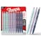Sharpie SGel Gel Pens Medium Point 07mm Assorted Fashion Barrels Black Ink 12 Count Office Teacher School Supplies