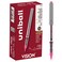 Uni-Ball uniball Vision Designer Rollerball Pens Fine Point 07mm Pink 12 Pack